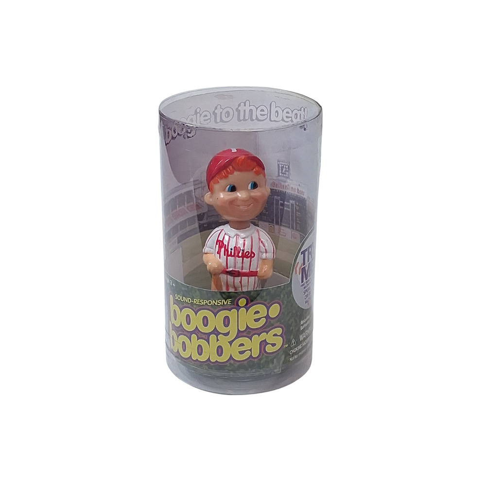 Gemmy MLB Phillies Boogie Bobbers Sound Responsive Animated Bobblehead 2002